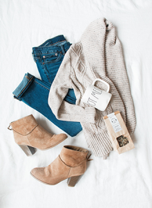 Classic Knit Sweater Set